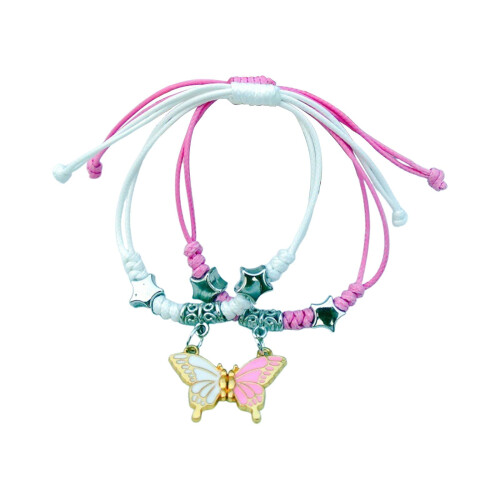 Magnetic Butterfly Bracelets Adjustable 2PCS