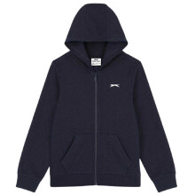 (7-8 Years, Navy) Slazenger Childrens/Kids Polyester Full Zip Hoodie
