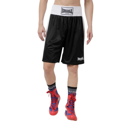 LONSDALE (S, Black) Lonsdale Mens Boxing Shorts