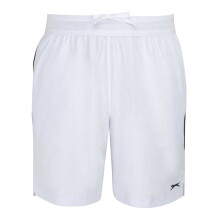 (M, White) Slazenger Mens Tech Contrast Tennis Shorts