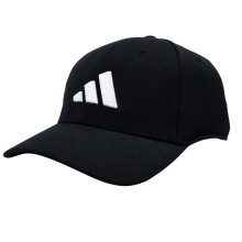 (M-L, Black/White) Adidas Unisex Adult Climacool Embossed Baseball Cap