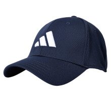 (S-M, Navy/White) Adidas Unisex Adult Climacool Embossed Baseball Cap