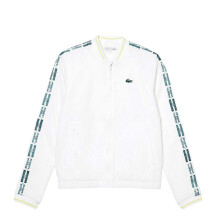(14 UK, White) Lacoste Womens/Ladies Lettering Regular Top