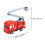 Fire Fighting Truck Cupcake Toppers Red Plastic 4 Pcs 2
