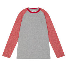 (14-15 Years, Orange) Farah Childrens/Kids Raglan Baseball T-Shirt