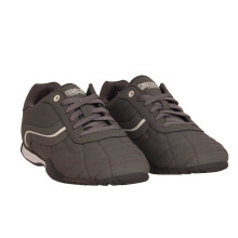 (8.5 UK, Grey/White) Lonsdale Mens Camden Trainers