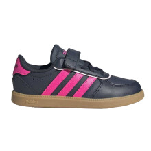 (12 UK Child, Ink/Pink) Adidas Childrens/Kids Breaknet Trainers