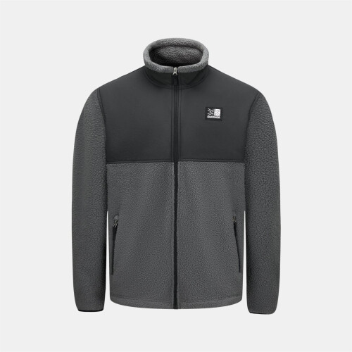 Karrimor (S, Grey/Black) Karrimor Mens Base Camp Fleece Jacket