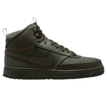 (8 UK, Khaki Green) Nike Mens Court Vision Next Nature Synthetic High-top High Top Trainers