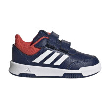 (3 UK Child, Navy/Red) Adidas Baby Boys Tensaur Flat Trainers