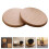 ULTNICE Wooden Cup Coaster Set 2 Pieces 1