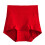 Women's High Waisted Seamless Briefs with Full Coverage and 1
