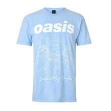 (16 UK, Blue) Oasis Unisex Adult Definitely Maybe Regular T-Shirt