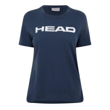 (8 UK, Navy) Head Womens/Ladies Lucy Jersey Crew Neck Short-Sleeved T-Shirt