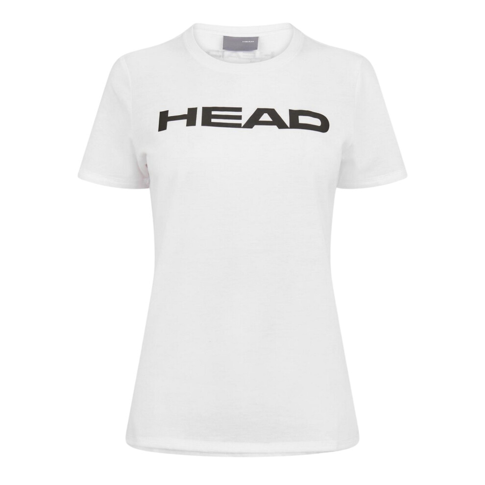 Head (10 Uk, White/Black) Womens/Ladies Lucy Jersey Crew Neck Short-Sleeved T-Shirt