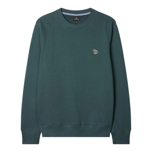 Paul Smith (M, Green) Paul Smith Mens Zebra Crew Neck Sweatshirt