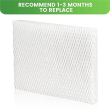 12x Filtres de Rechange Compatibles avec Les Accessoires D'Humidificateur à évaporation MD1-0034 Modèle Evap40, Evap2, EV100, EV200