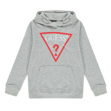 (10 Years, Grey) Guess Childrens/Kids Oth Logo Drawstring Hoodie