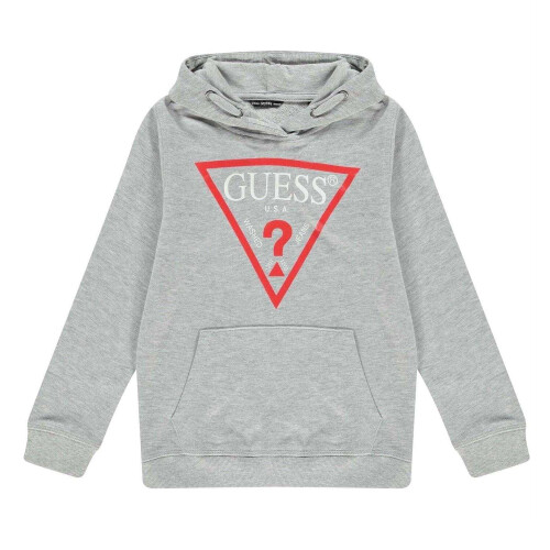 Guess (12 Years, Grey) Guess Childrens/Kids Oth Logo Drawstring Hoodie