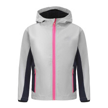 (7-8 Years, Ice Grey) Karrimor Childrens/Kids Logo Soft Shell Jacket