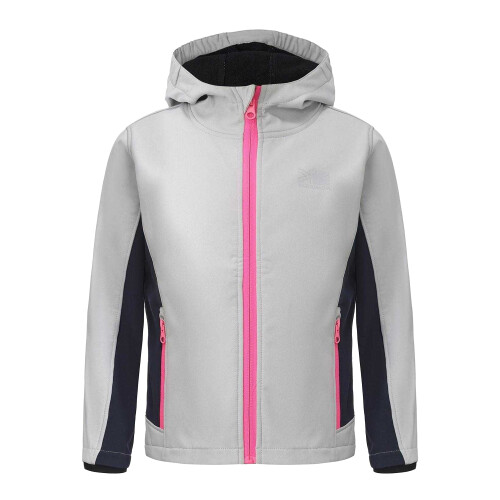 Karrimor (7-8 Years, Ice Grey) Karrimor Childrens/Kids Logo Soft Shell Jacket