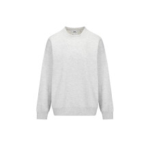 (10 UK, Ice Grey Marl) Slazenger Womens/Ladies Plain Polycotton Crew Neck Jumper