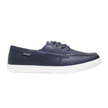 (9 UK, Navy) Lambretta Mens Vulkan Boat Shoes