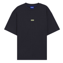 (M, Navy Blue) Hugo Boss Mens Nalono Cotton T-Shirt