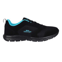 (7 UK, Black/Blue) Slazenger Womens/Ladies Mesh Flat Trainers