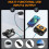 Magnetic LED Work Light 1500LM 7 Modes 270 Rotatable 7