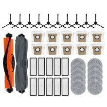 Pour Bot L20 Ultra/L20 Ultra PièCes D'Aspirateur ComplèTes Brosse LatéRale Principale Filtre Hepa Vadrouille Chiffon Sac à PoussièRe