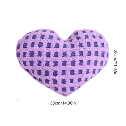 Heart-Shaped Throw Pillow for Valentine's Day Decor 2