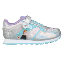 (12 UK Child, Silver) Slazenger Girls Frozen Trainers