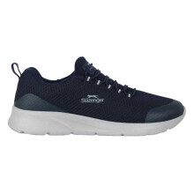 (12 UK, Navy/Grey) Slazenger Mens Rotate Trainers
