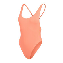 (8 UK, Peach) Speedo Womens/Ladies Solid One Piece Swimsuit