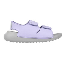 (10 UK Child, Purple) Slazenger Childrens/Kids Hook and Loop Sports Sandals