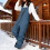 Women's insulated ski bib overalls waterproof windproof 4