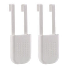 Tablettenhouder voor Toiletreservoir, 2 Stuks, Ophangbeugels voor Bleektabletten, Voorkomt Residu en Beschermt Het Reservoir