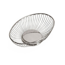 Metal Bowl Vegetable Holder Decorative Stand for Bread, Snacks, Households Items Storage,Stainless Steel Bread Basket
