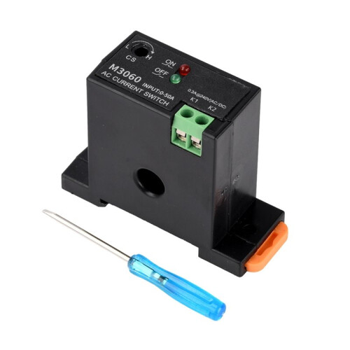 M3060 AC Current Sensing , Adjustable AC Current Sensor ,DIN-Rail Mount Current Sensing