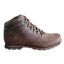 (9 UK, Dark Brown) Firetrap Mens Rhino Leather Ankle Boots
