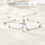 Sterling Silver Christian Cross Anklet for Women Adjustable 4