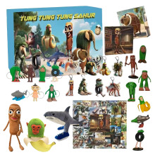 Italian-themed Advent Calendar with 24 Surprise Toys for