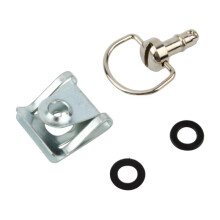 1/4" 17mm Motorcycle Quick Release Dzus Turn Button Race Fairing Fastener for B