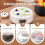 Yogurt Maker Stainless Steel 1.2L with Temp and Time Control 6