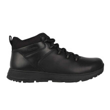 (7 UK, Black) Firetrap Mens Rhino Logo Leather Boots