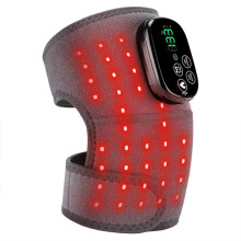 Protetor de Joelho Elétrico de Aquecimento Infravermelho Multifuncional 650nm&850nm Luz Vermelha Suporte para Articulação da Perna Relaxamento