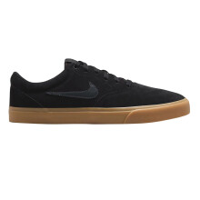 (7.5 UK, Black/Tan) Nike Mens Charge Suede Low Cut Shoes
