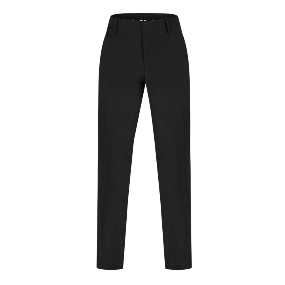 Hugo Boss (36R, Black) Mens H-Genius Straight Trousers