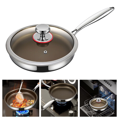 Nonstick Ceramic Frying Pan Durable Alloy 12-inch 1